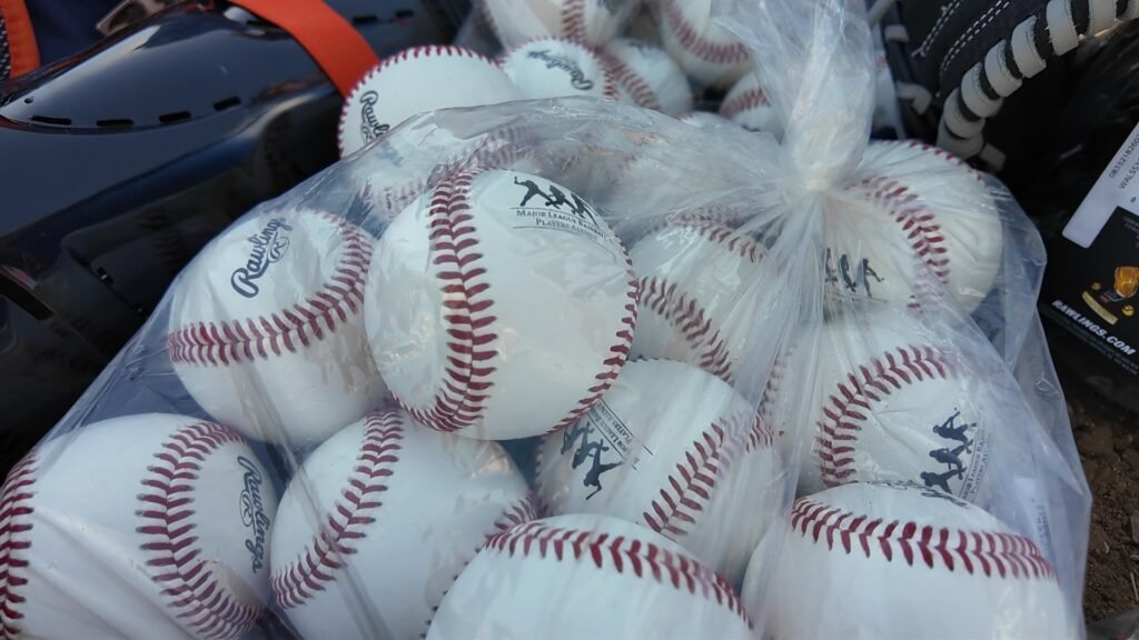 Fundación Boomstick23 de Nelson Cruz entrega útiles deportivos a ligas infantiles de Las Matas de Santa Cruz