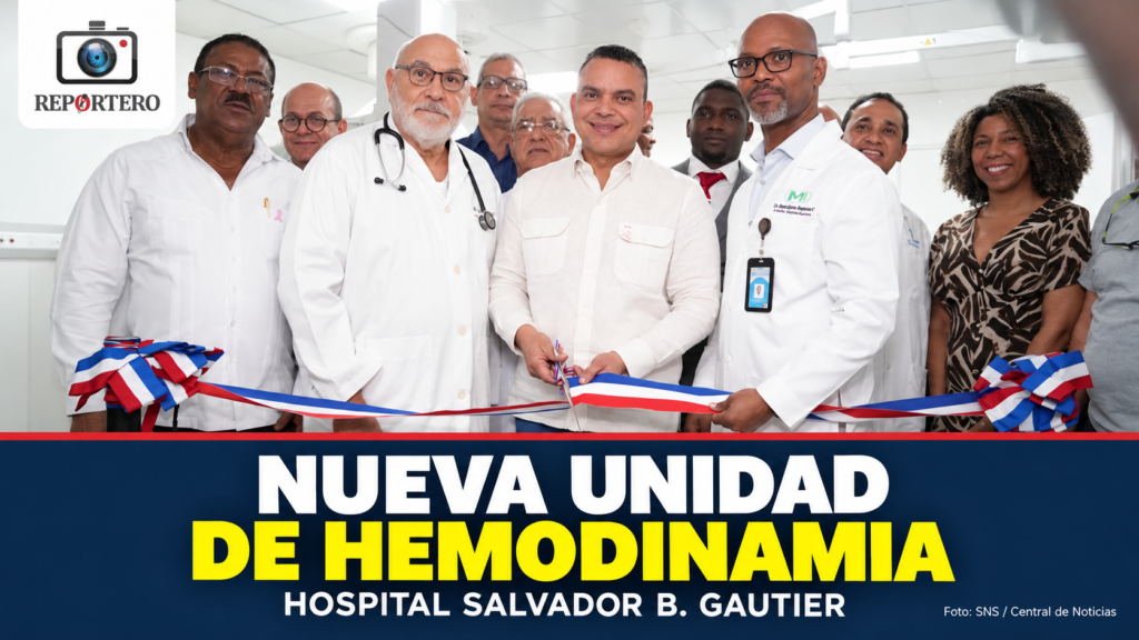 Portada de Reportero sobre la nueva Unidad de Hemodinamia del Hospital Salvador B. Gautier.